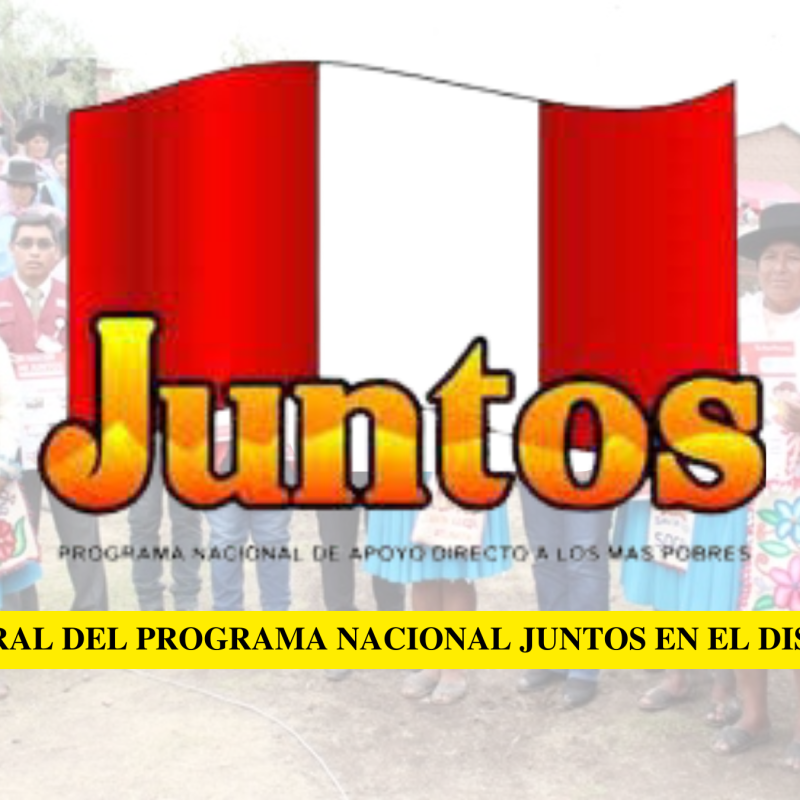 PADRON DE PROGRAMA JUNTOS